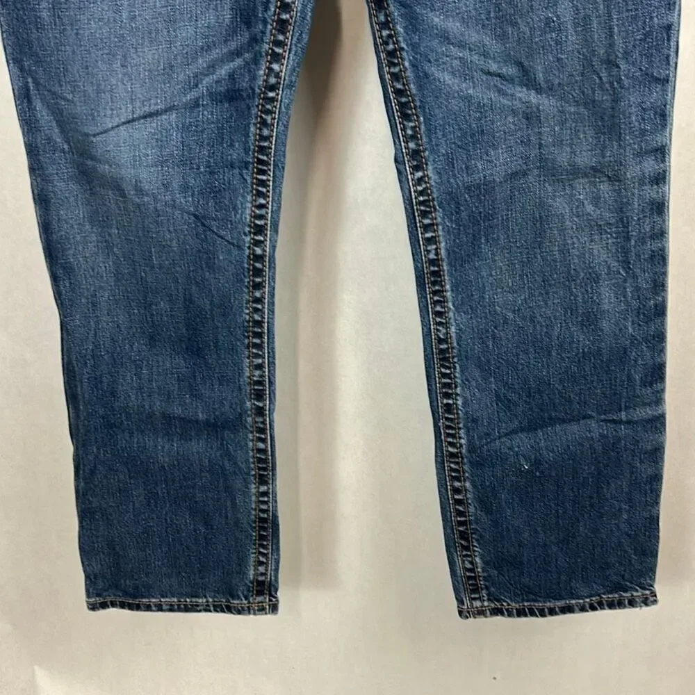 Ariat M4 Denim Jeans Relaxed Straight Leg Mens Sz 35x30